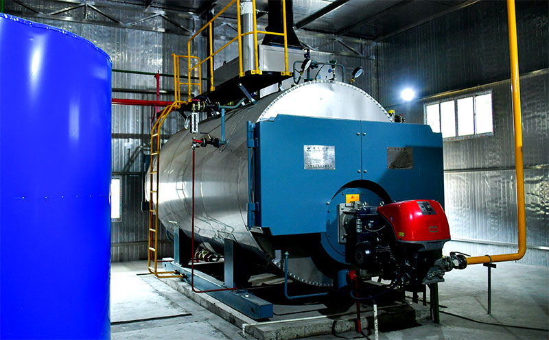2t燃氣蒸汽鍋爐客戶案例圖片